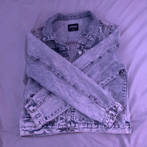 Ripped Jean Jacket - Picture 1 of 3